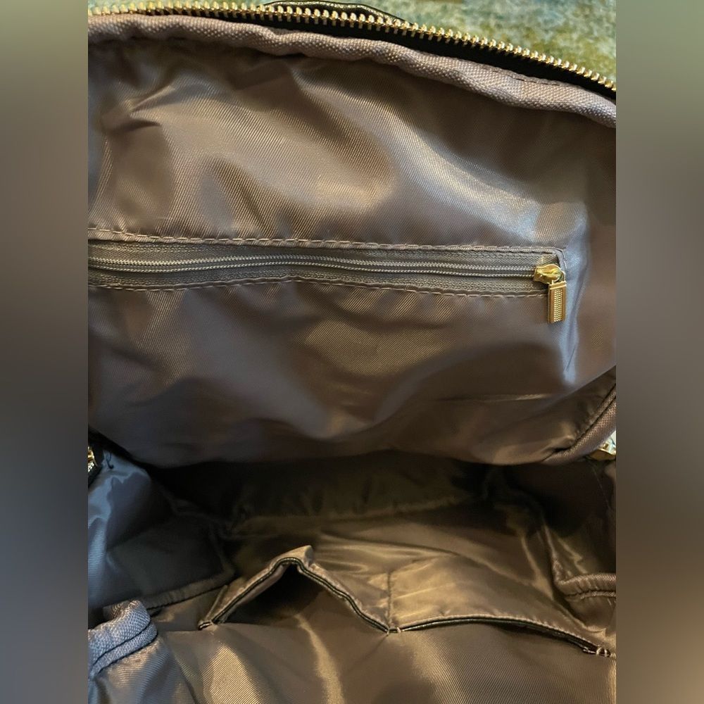 ❌❌SOLD❌❌Black Vegan Leather Backpack - Picture 11 of 14